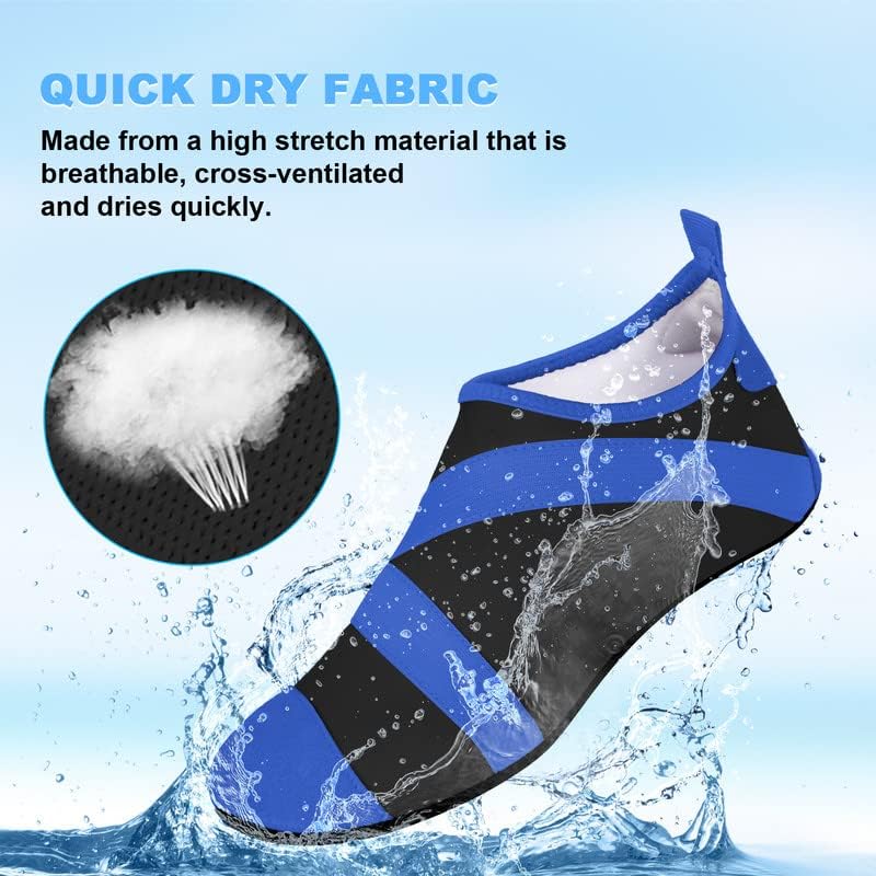 Water Shoes, Barefoot Aqua Shoes, Quick Drying Lightweight Shoes Non Slip, for Beach Swim Surf Women Men2
