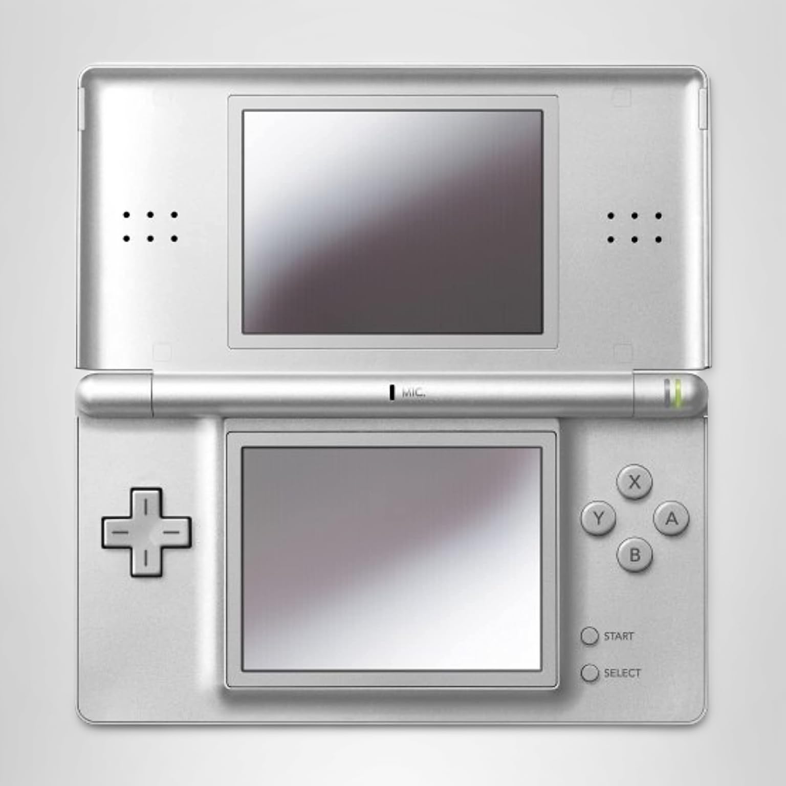 ニンテンドーDS Lite グロス シルバー、軽量でコンパクトなデザイン