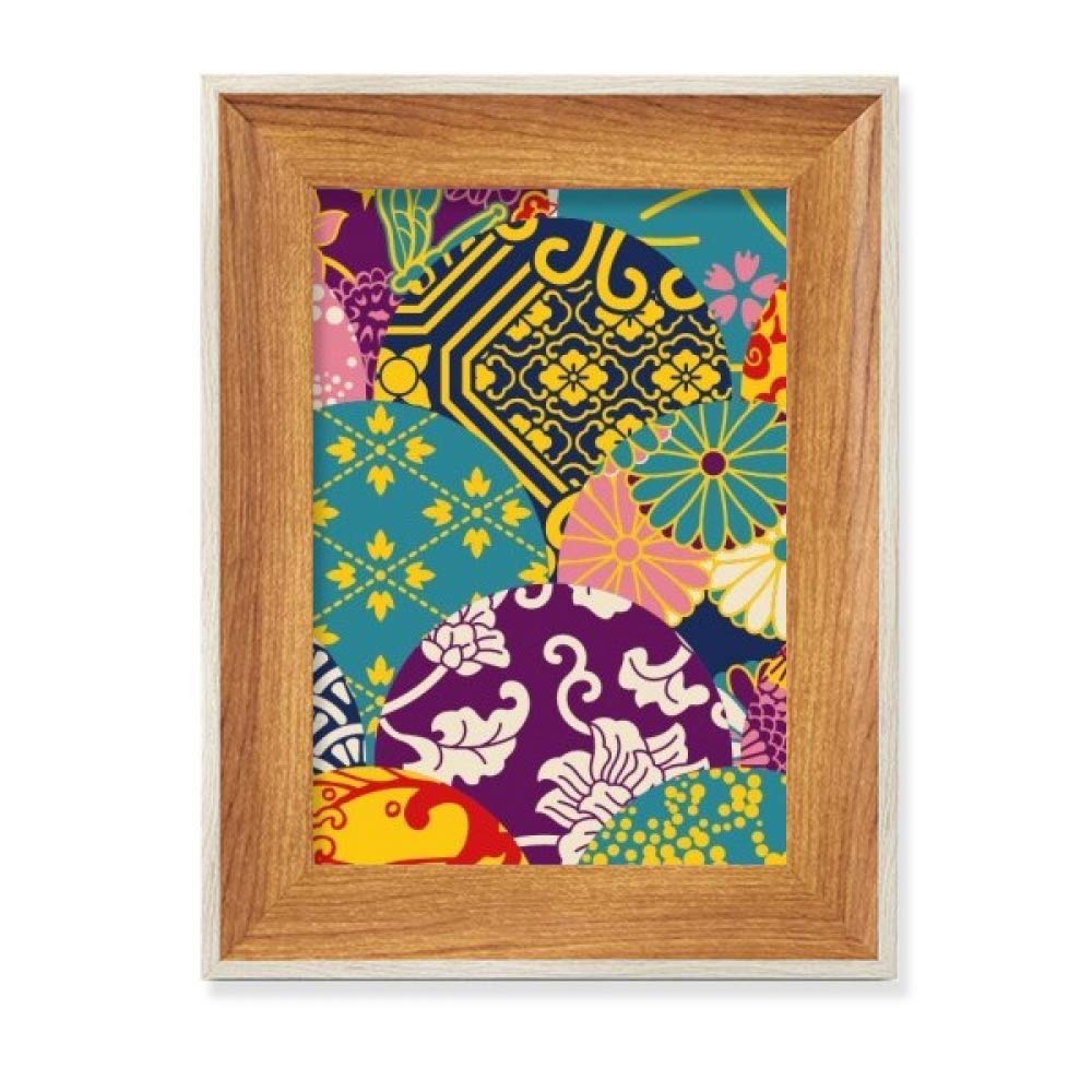 Cadre de photo en bois de style japonais pour rompre la monotonie de votre bureau