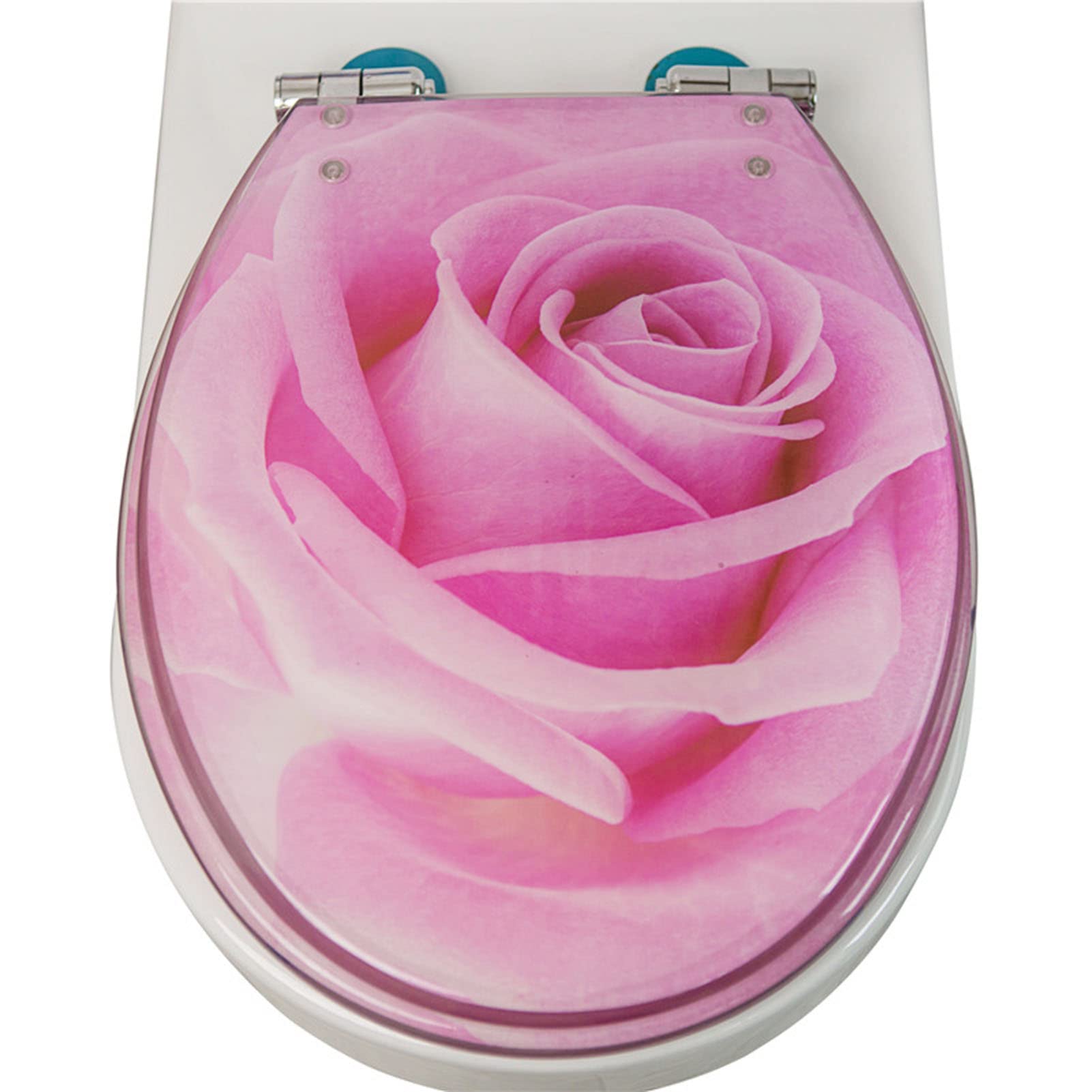 Dxpsxjl E Soft Closing Resin Toilet Seat, Asy Install Clean Decorativ With Various Bathroom Designs, Adjustabl, Lightweight, Durabl, Portabl, User-Friendly, Compact
