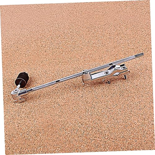 Drum Clamp Extension Holder para partes de percusión Construcción duradera Instalación fácil Reemplazo para hardware de batería Compatible con varias baterías miniatura 7