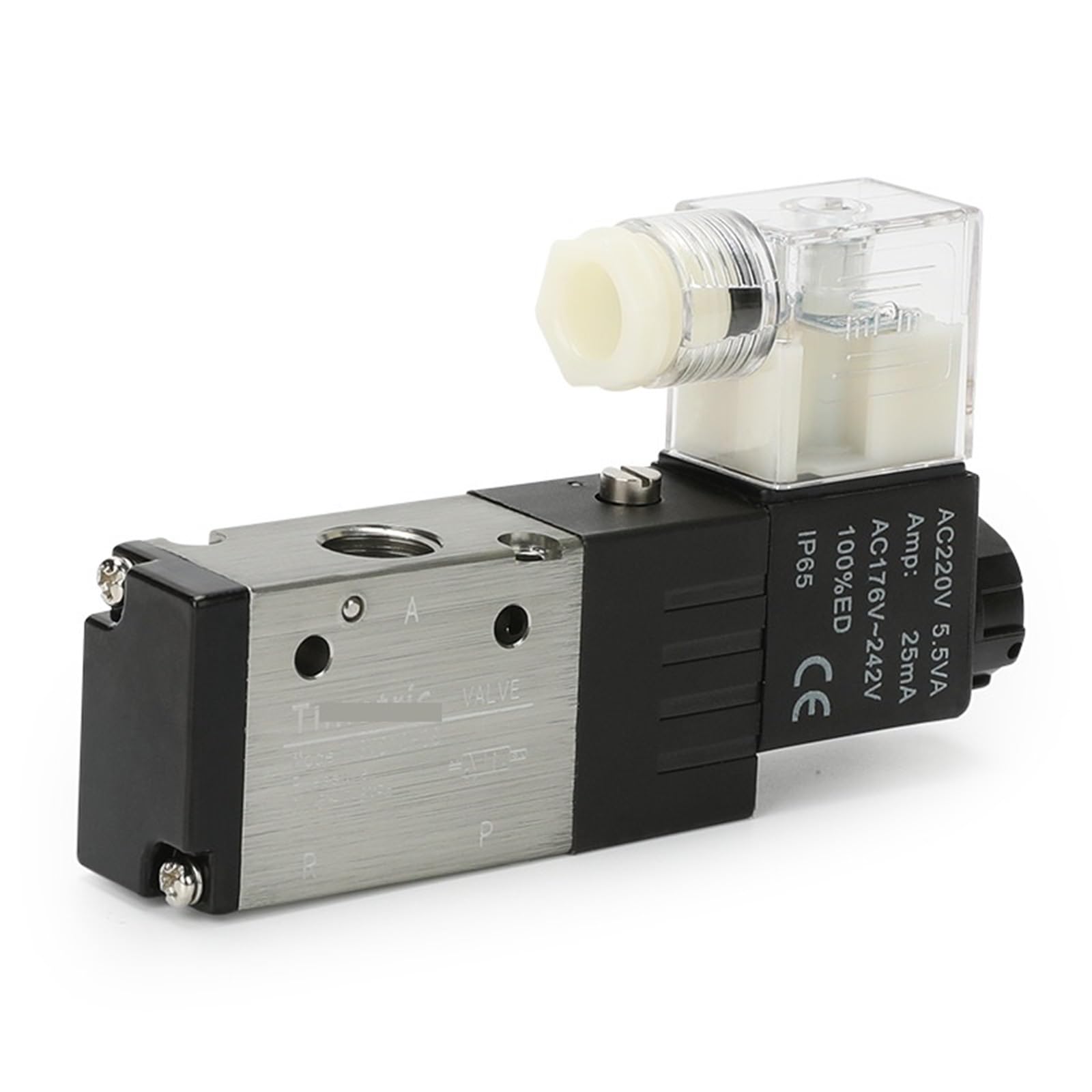 Électrovanne 3V210-08 DC12V pour stopper les fuites d'air du contrôle pneumatique