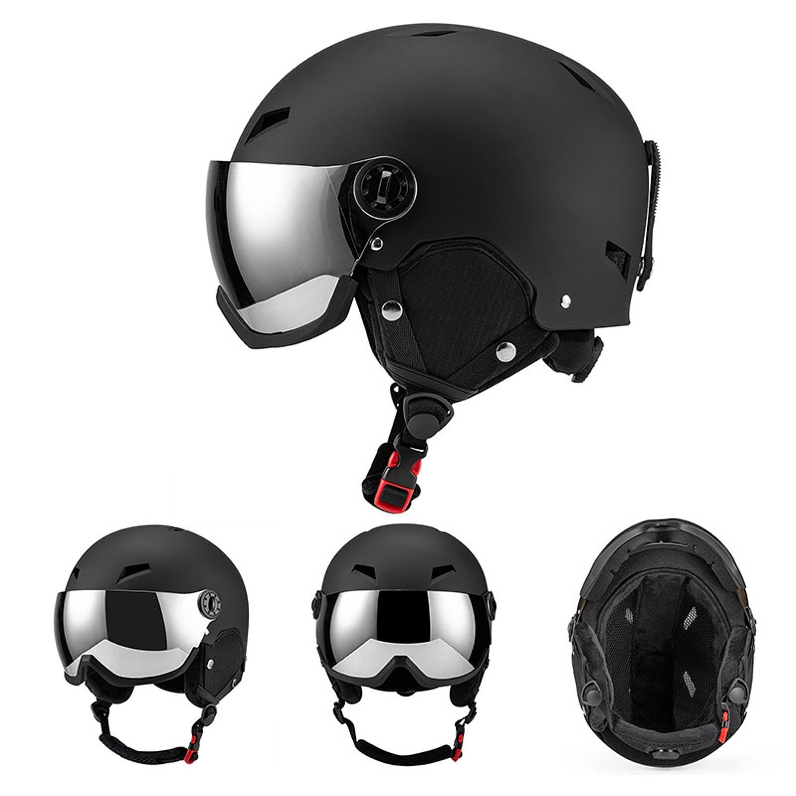 Casque de Snowboard Casque de Ski Couvre-Oreille de Skateboard pour Hommes Femmes Casque de Neige Casque de Ski
