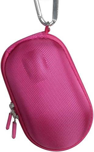 Miniatura 6 de Hermitshell Funda rígida de viaje para ratón inalámbrico Logitech G Pro Logitech G PRO X rojo ciruela