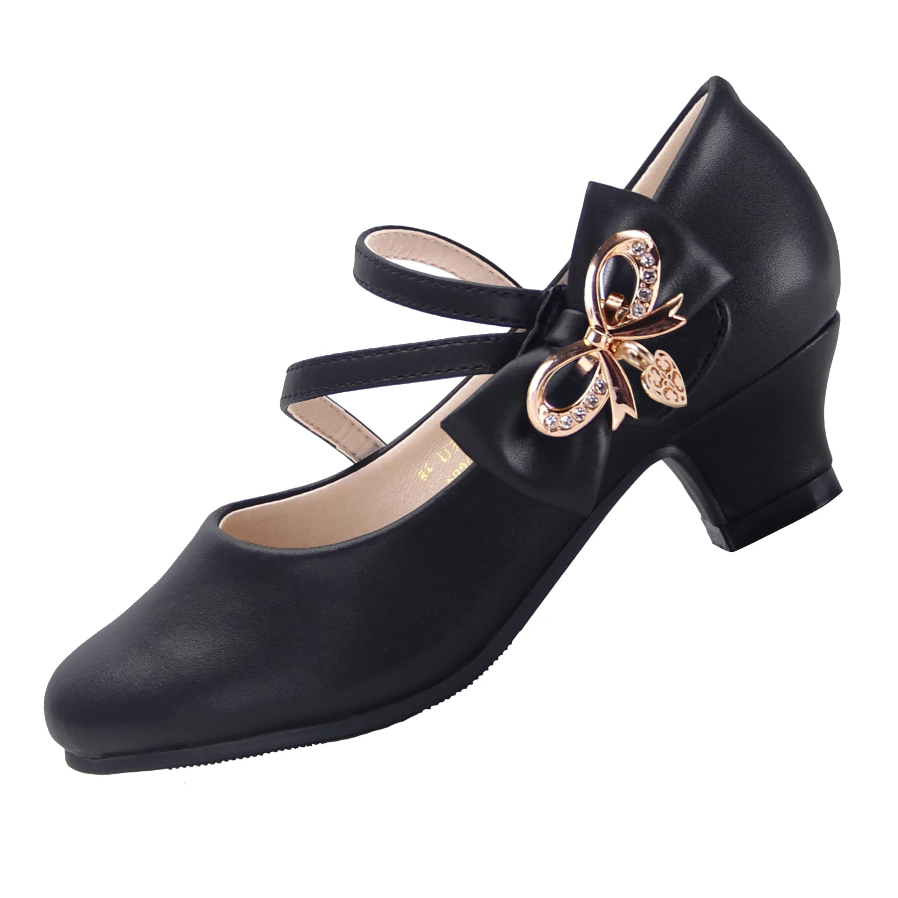Mary Jane Shoes for Girls - Flower Girls Wedding Shoes - Multi-Colors & Sizes 3-14 Years - Princess Party Pumps - High Heel Toddler Dress Shoes - Kids Dress Shoes — view 21