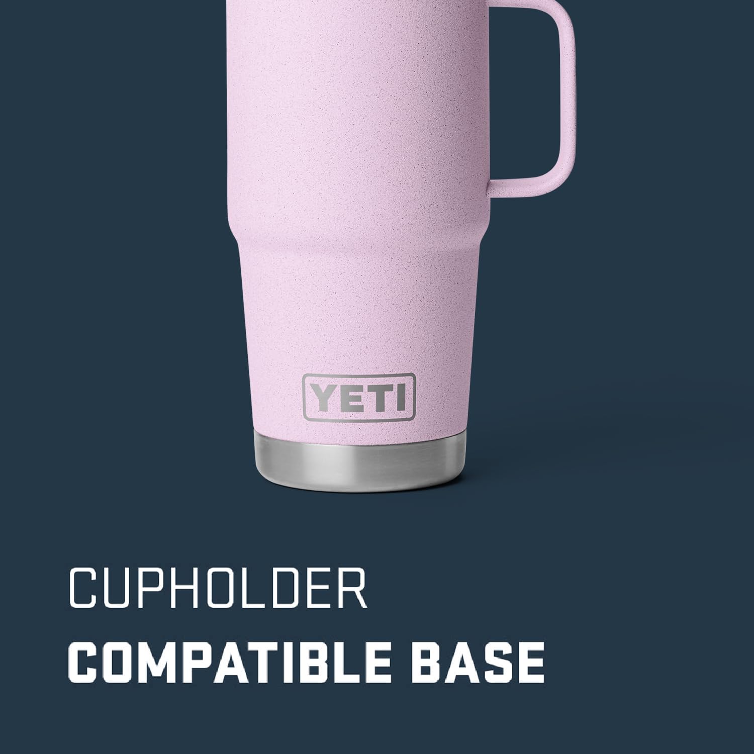 YETI Rambler 20 oz Travel Mug, Stainless Steel, Vacuum Insulated with Stronghold Lid - Image 3