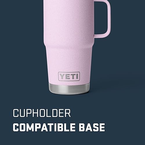 Miniatura 3 de YETI - Vaso de viaje Rambler de 20 onzas, de acero inoxidable, aislada al vacío con tapa fuerte Stronghold