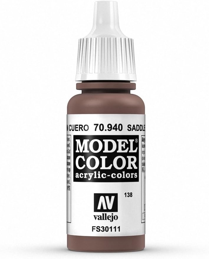 Vallejo Model Color Acrylic Paint 17 ml - Saddle Brown