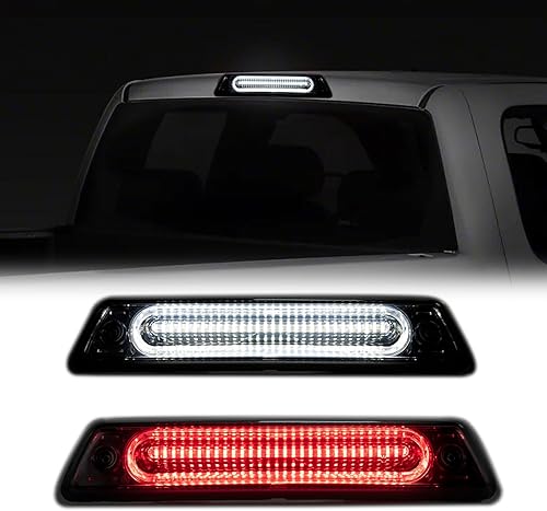 Miniatura 1 de Tercera luz de freno montada alta con luz trasera blanca de carga luz de freno para Ford F150 2009-2014, lente ahumada 3 luz de freno