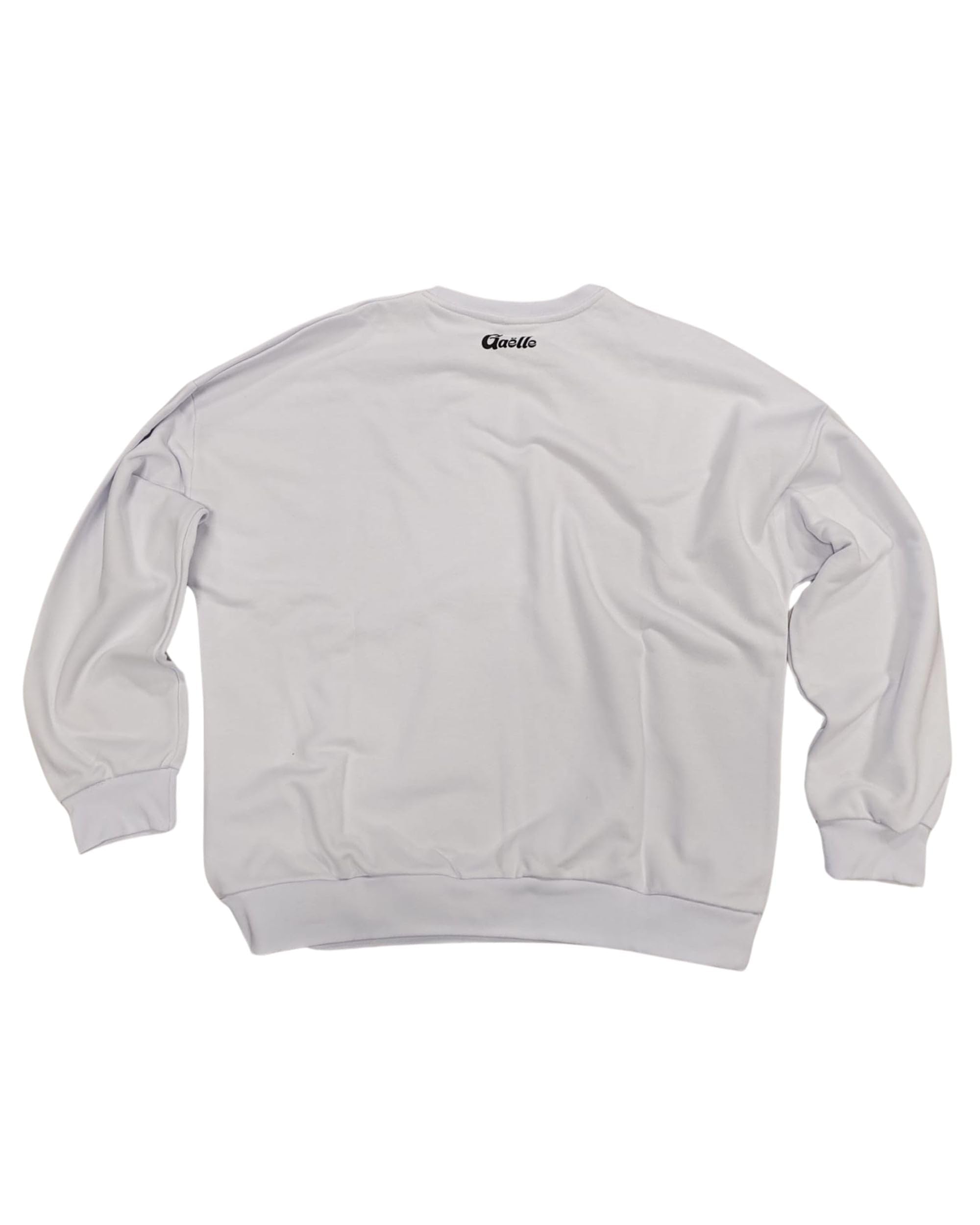 Gaelle Maglioncino Limited Edition Love Is Gaabw06020 Felpa Donna Cotone Bianco