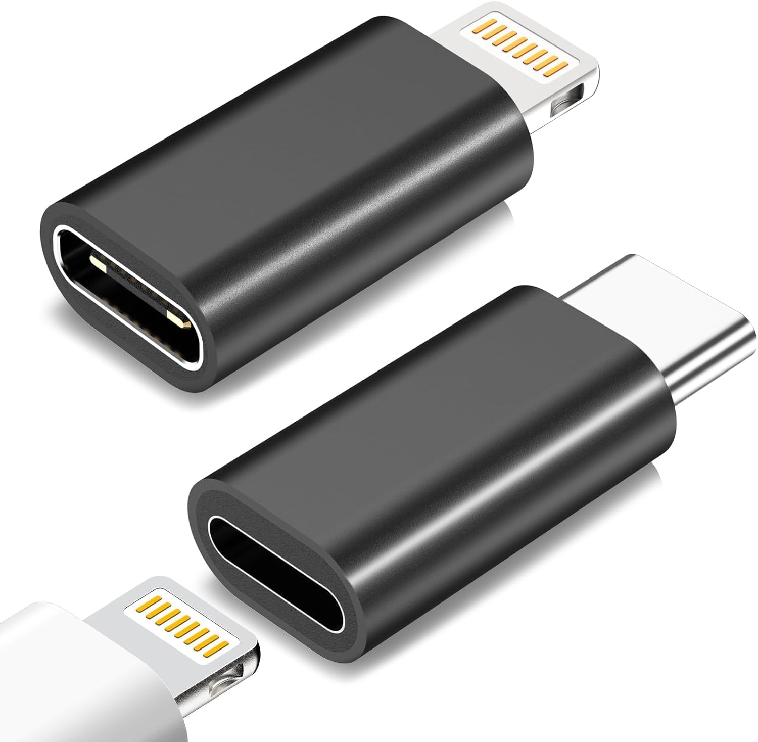 REDWIND USB C to Lightning Adapter 2 Pack,Support 27W PD Fast Charging & Data Transfer,for Lightning to USB C Adapter for iPhone 15 Pro Max Plus/14/13,for iPad,for Airpods,Samsung (B0CVQ9T8VR) Amazon Price History, Amazon Price Tracker