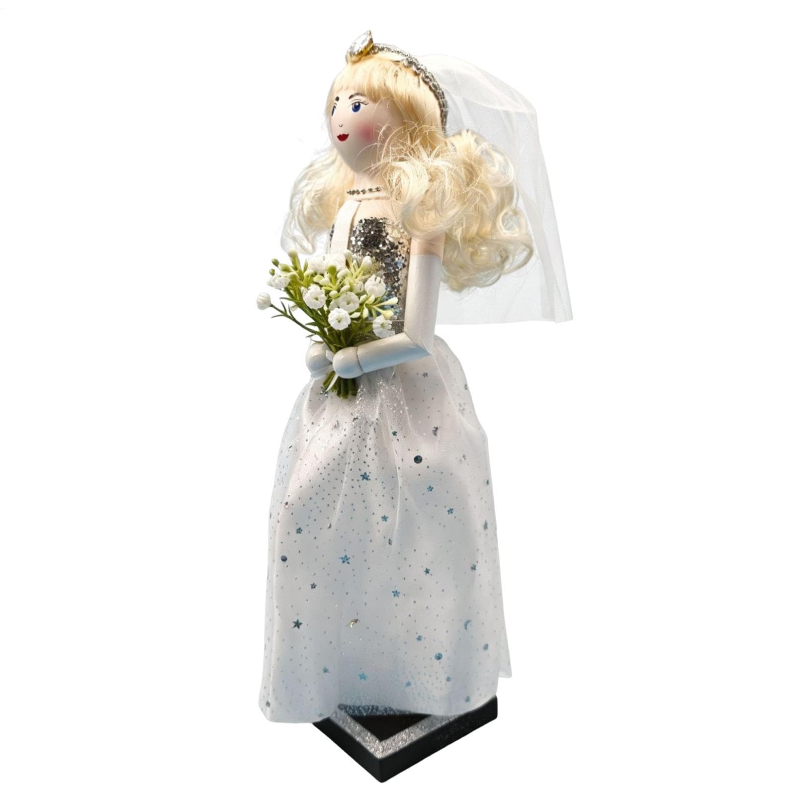Figurki Dziadka Do Orzechów Malowana Drewniana Romantyczna Dekoracja