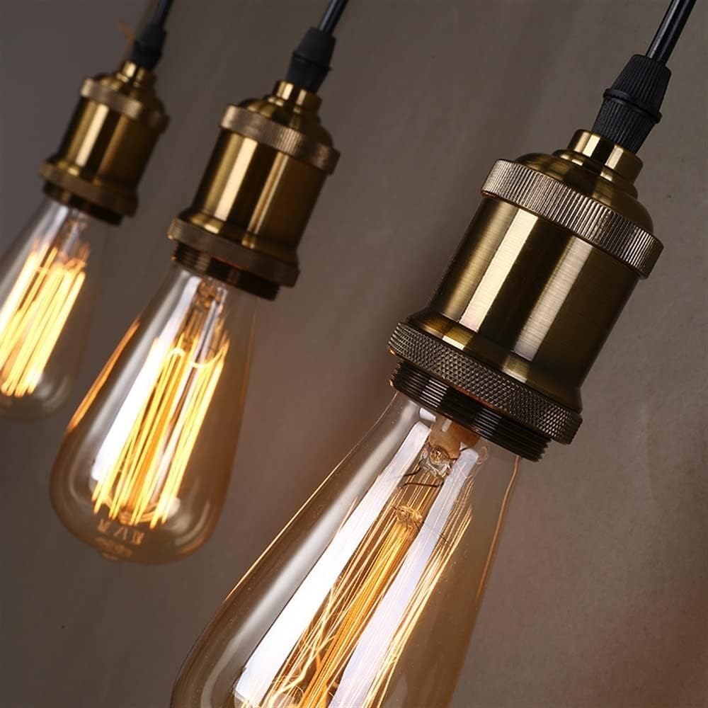Generico Lampada da parete industriale nera for tubo dell'acqua