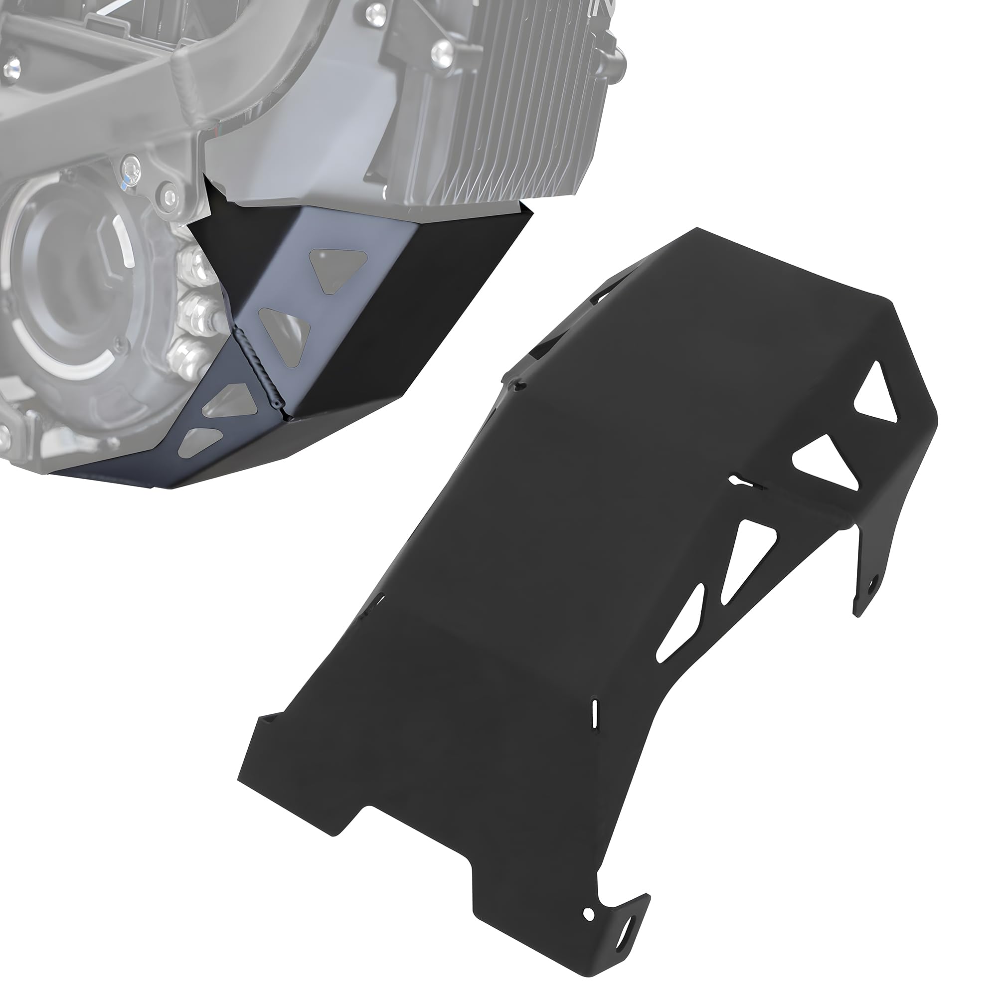 JFG RACING Electric Dirt Bike Aluminum Alloy Skid Plate for Surron LBX