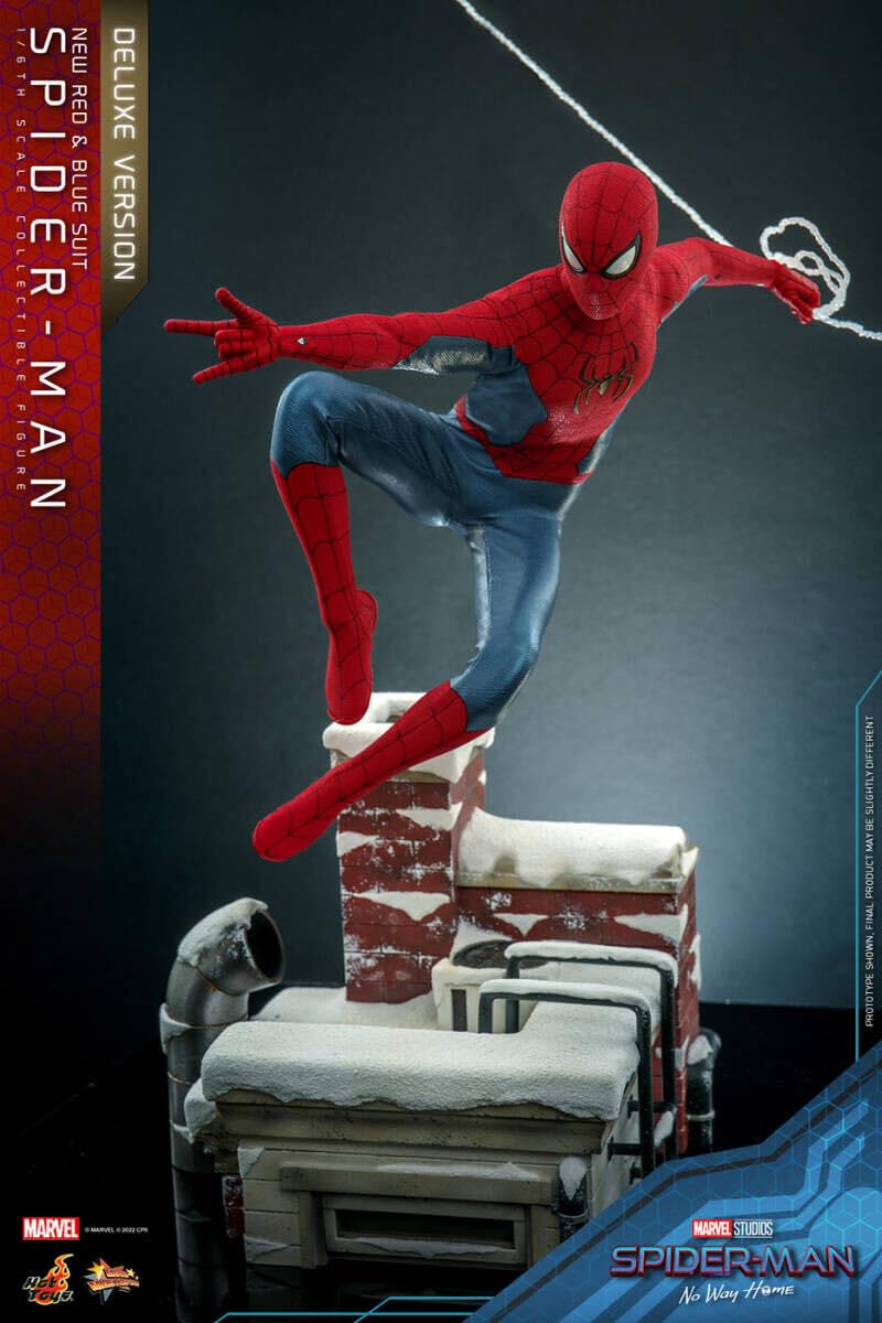 Amazon.co.jp: フィギア 1/6 スパイダーマン ニュー・レッド＆ブルー 