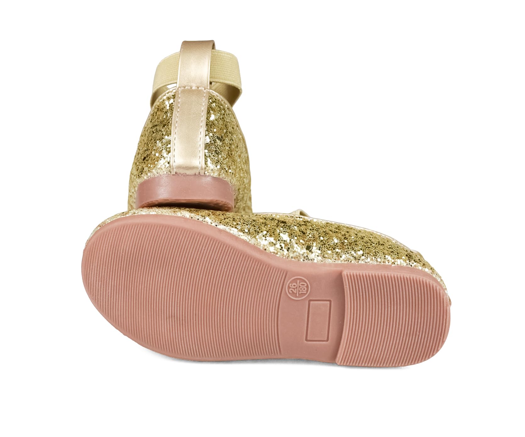 Zapatos de Princesa para Niñas con Lentejuelas Purpurinas para Disfraz, Fiestas, Bodas, Sandalias Elegantes