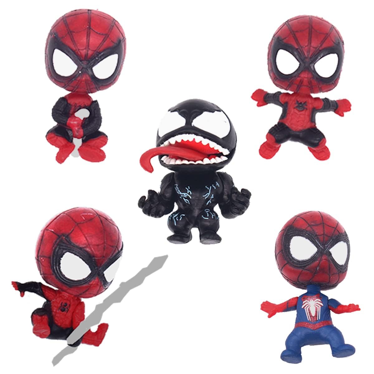 See full amazon price history chart for BOENJOY Gifts- Spiderman and Venom Action Figure Set of 5 Toy for Car Dashboard, Decoration, Cake Topper, Office Desk & Study Table| Size 5 CM BOENJOY Gifts- Spiderman and Venom Action Figure Set of 5 Toy for Car Dashboard, Decoration, Cake Topper, Office Desk & Study Table| Size 5 CM (B0CS9RB7CP) Amazon Price History, Amazon Price Tracker