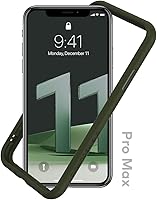 Vista 13 de RhinoShield CrashGuard NX - Funda protectora de diseño delgado absorbente de golpes compatible con iPhone 11 Pro Max, protección contra caídas de 11