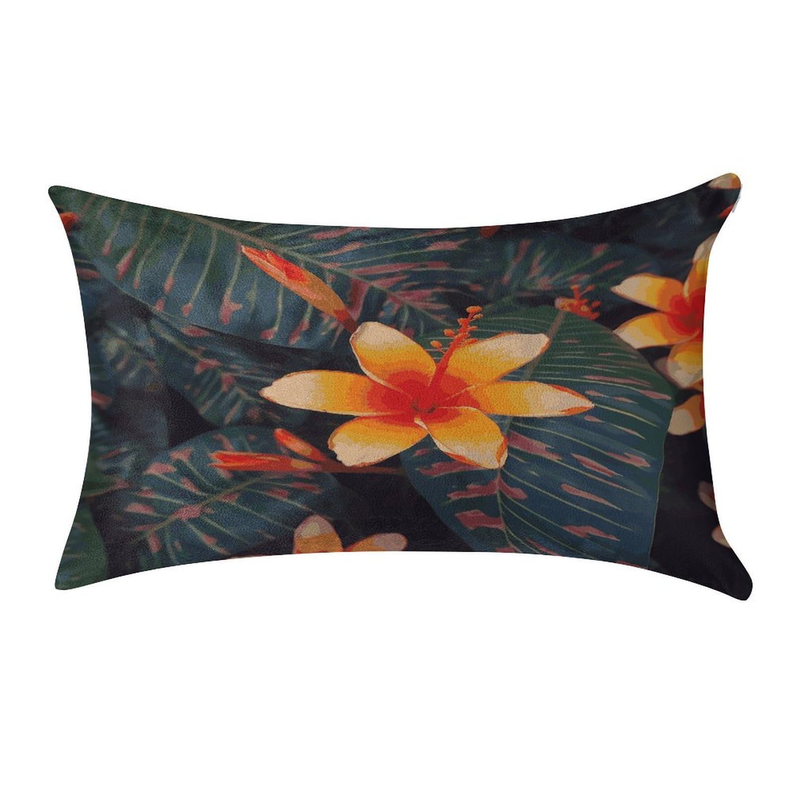 Btcowzrv Style Hawaii Tropical Flower Pillow Cover Pillow Case Pillowcase