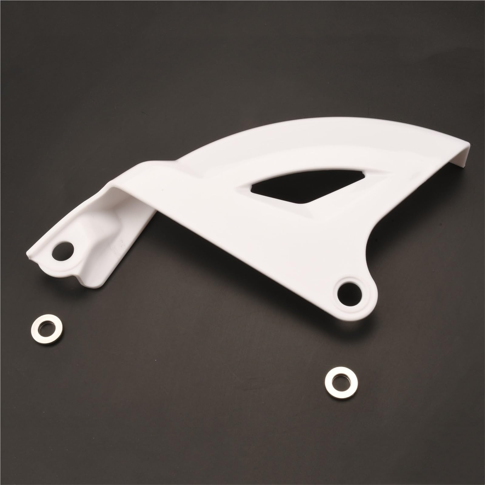 Protège-étrier Moto Convient pour Yamaha YZ YZF YZFX WRF WRFK 125 250 450 Protecteur de Disque de Frein arrière Accessoires de Moto(Style A Black)