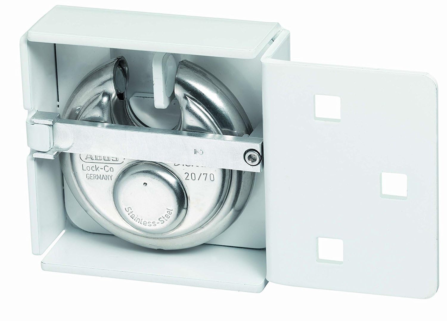 ABUS Cierre Puerta Trasera serreta Blanco Blister