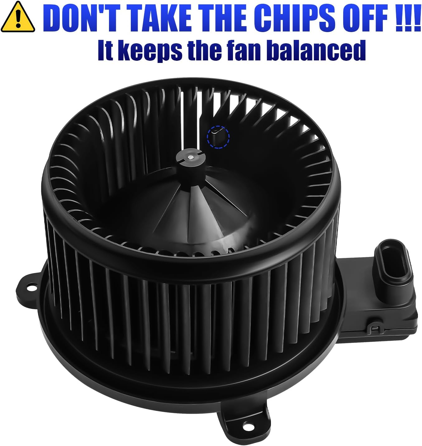 Blower Motor with Fan Fits for 2017 2018 2019 Mitsubishi Outlander and Outlander Sport AC Heater Blower Motor Replaces 700349 7802A326