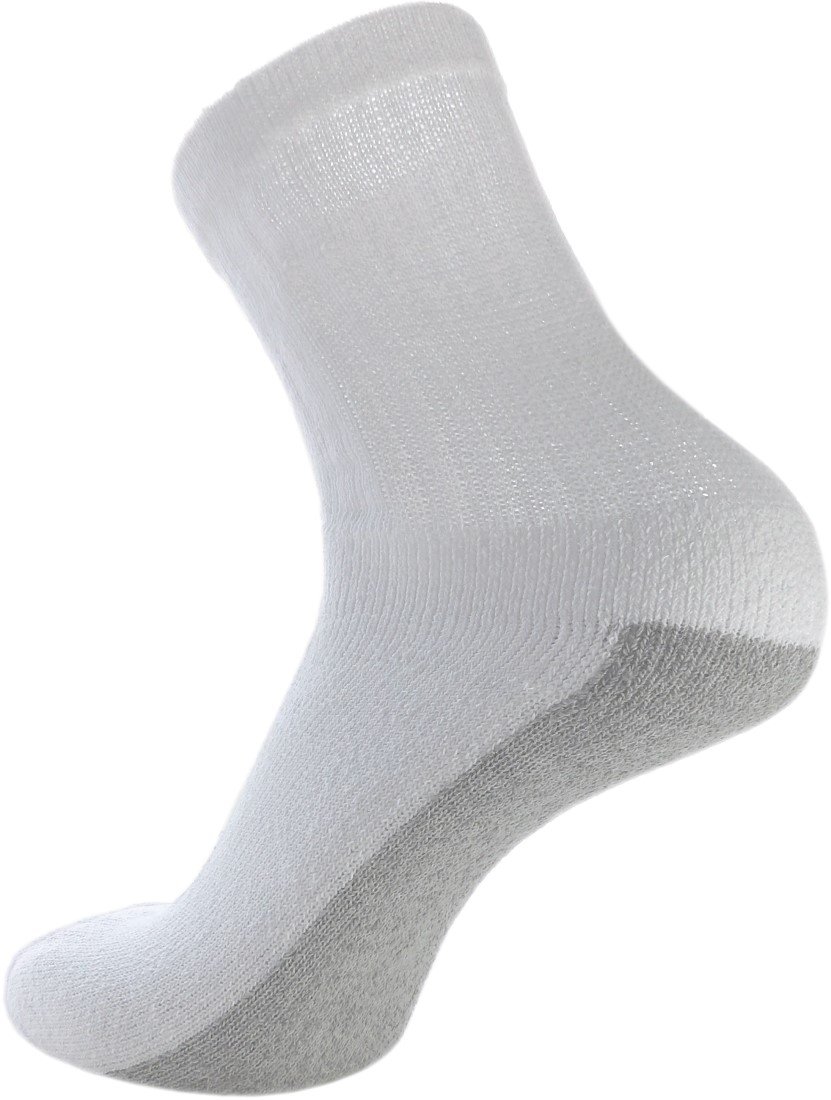 Light Cushion Cotton Blend Sports Socks, 4 Pair/Pack