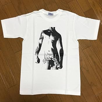 GAVIAL 中村達也Tシャツ白　 Lサイズ　ブランキージェットシティ Amazon.co.jp: 喫煙者なしBLANKEY JET CITY 中村達也Tシャツ