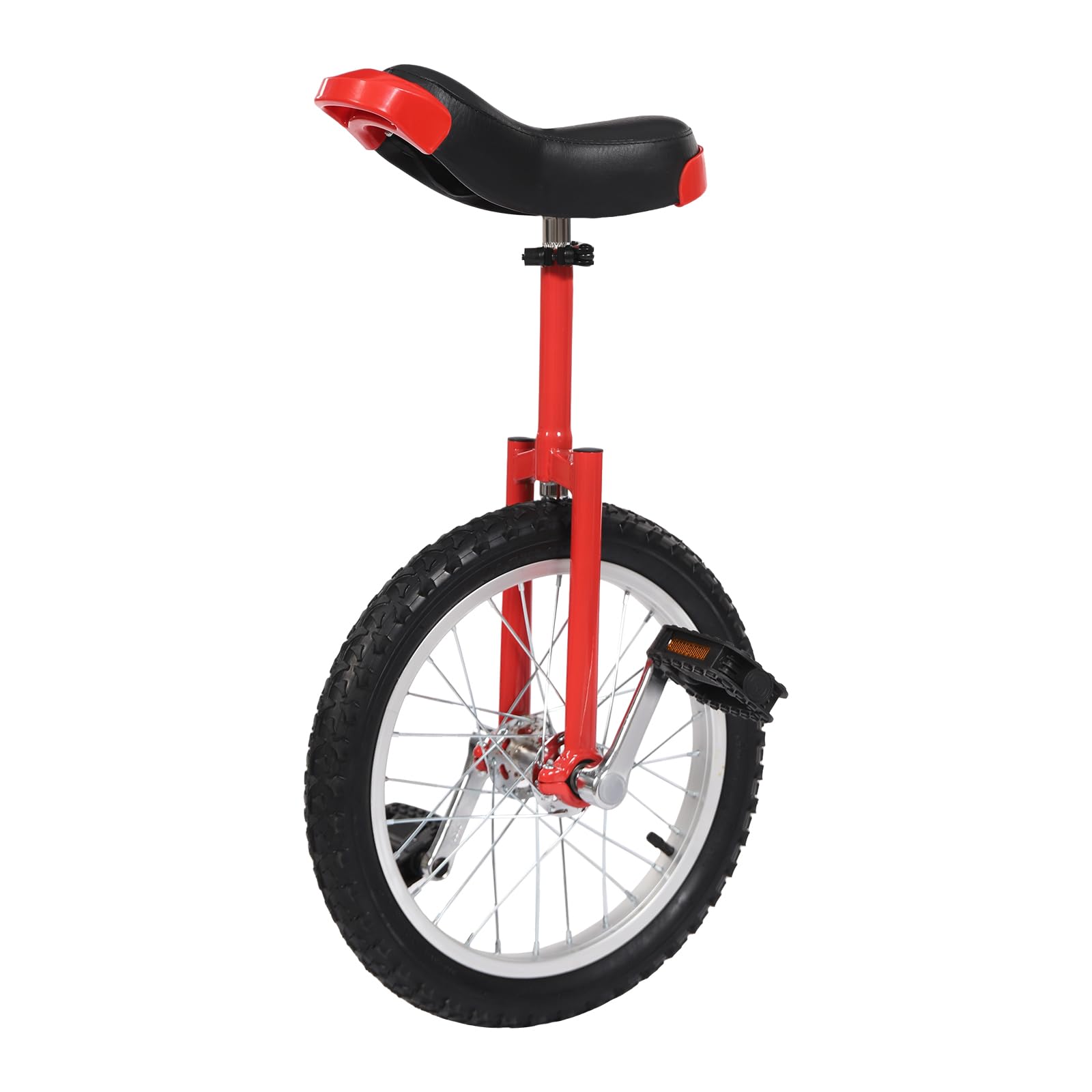 LOONGWEIA Height Adjustable Unicycle, Bicycle Bike with One Wheel Outdoor Unicycle with Adjustable Seat Leakproof Tire Cycling for Outdoor Sports