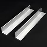 14 Inch Aluminum Angle Stock, 1x1x1/16 Inch Angle Aluminum, Mill Stock 1/16 Inch Thick 2 PCS, Extruded in The USA.