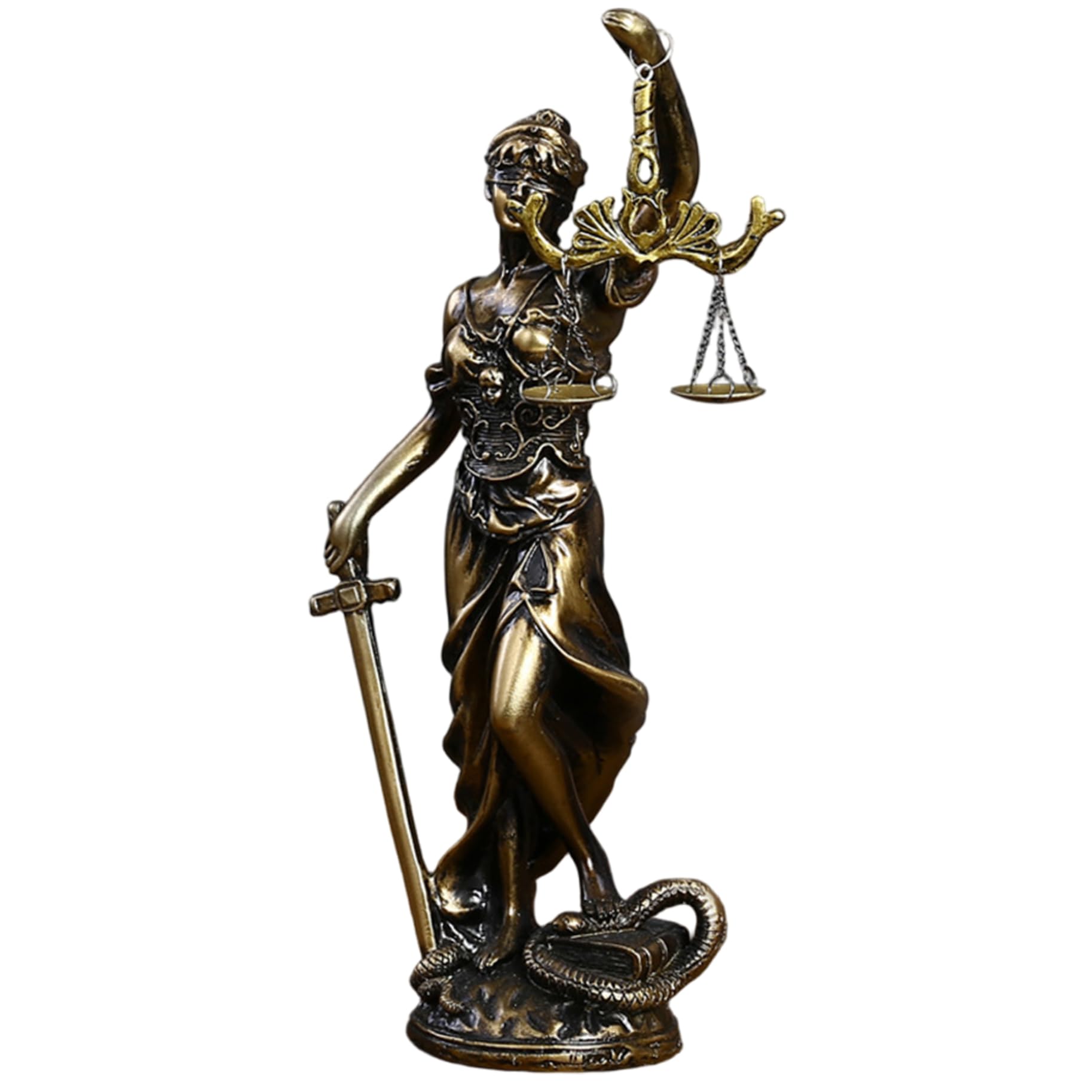 Statue de Dame Justice : cadeau d'avocat idéal pour célébrer une prestation de serment
