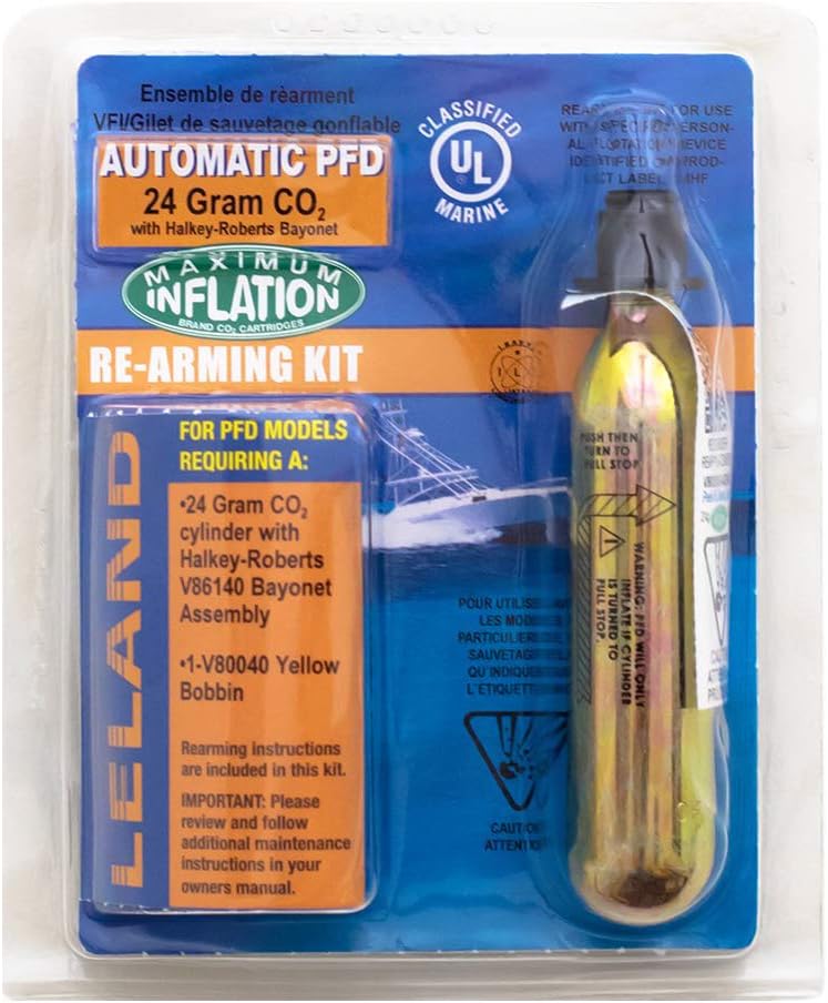 v86000-automatic, 24 Gram CO2, 1/2," inflable PFD Rearming Kit