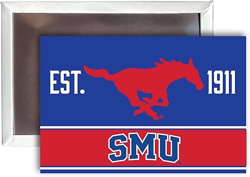 Southern Methodist University - Imán para nevera de 2 x 3 pulgadas, producto oficial universitario