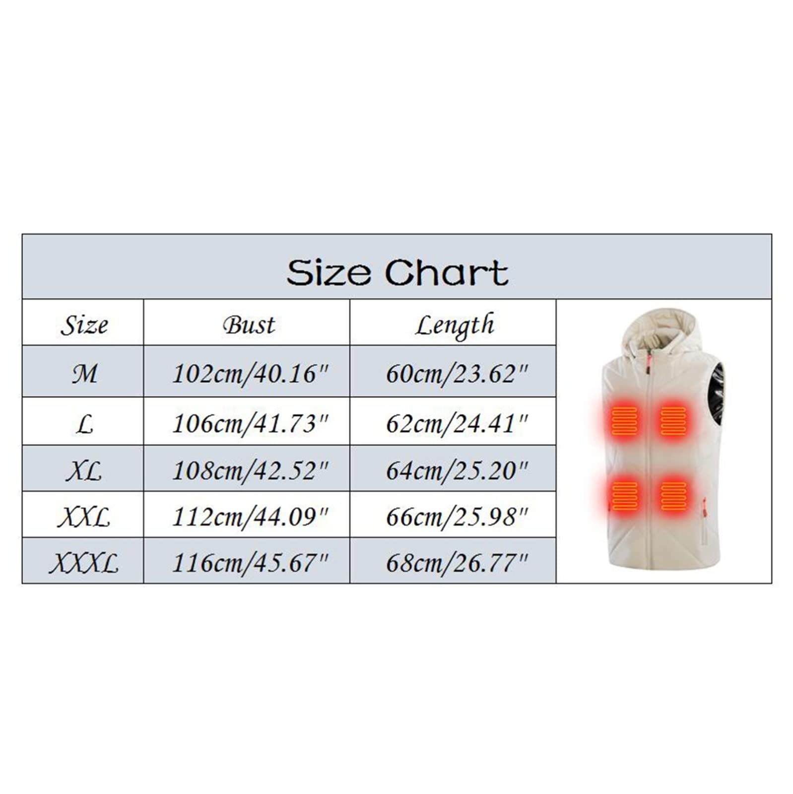 Tron Vest Areas Smart Heating Inverno Riscaldato Solido Imbottito Cotone Gilet Caldo Spesso Gilet Riscaldato Gilet per le Donne Plus Size