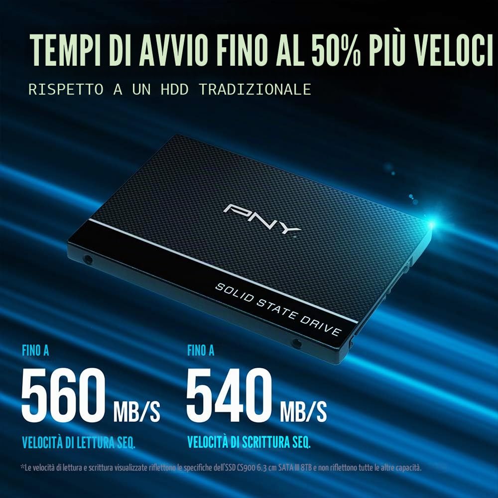 PNY CS900 SSD 1TB SATA III 2.5 cala