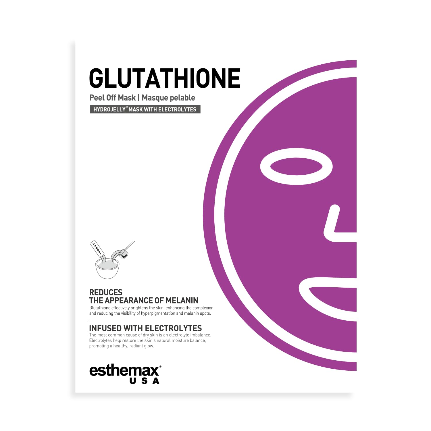 Amazon.com : [esthemax] GLUTATHIONE HYDROJELLY® MASK : Beauty