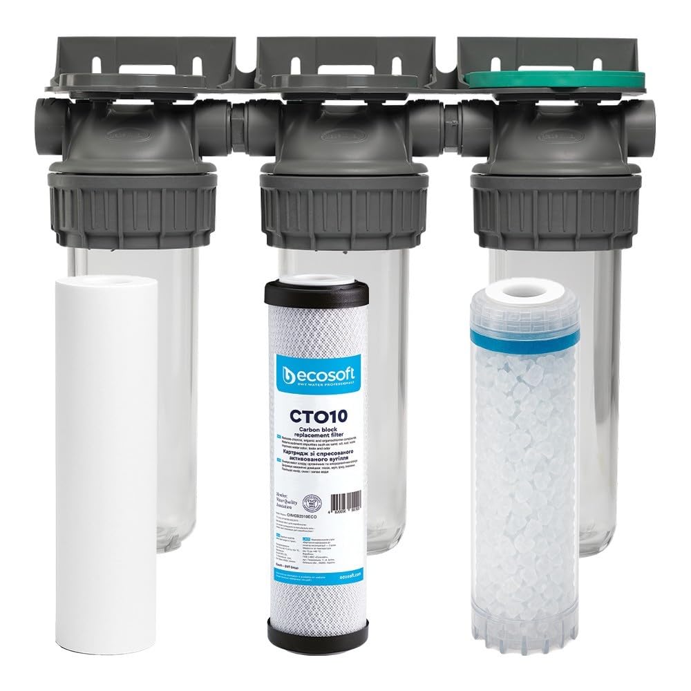 Filtre à eau triple 3P + pack protection complète