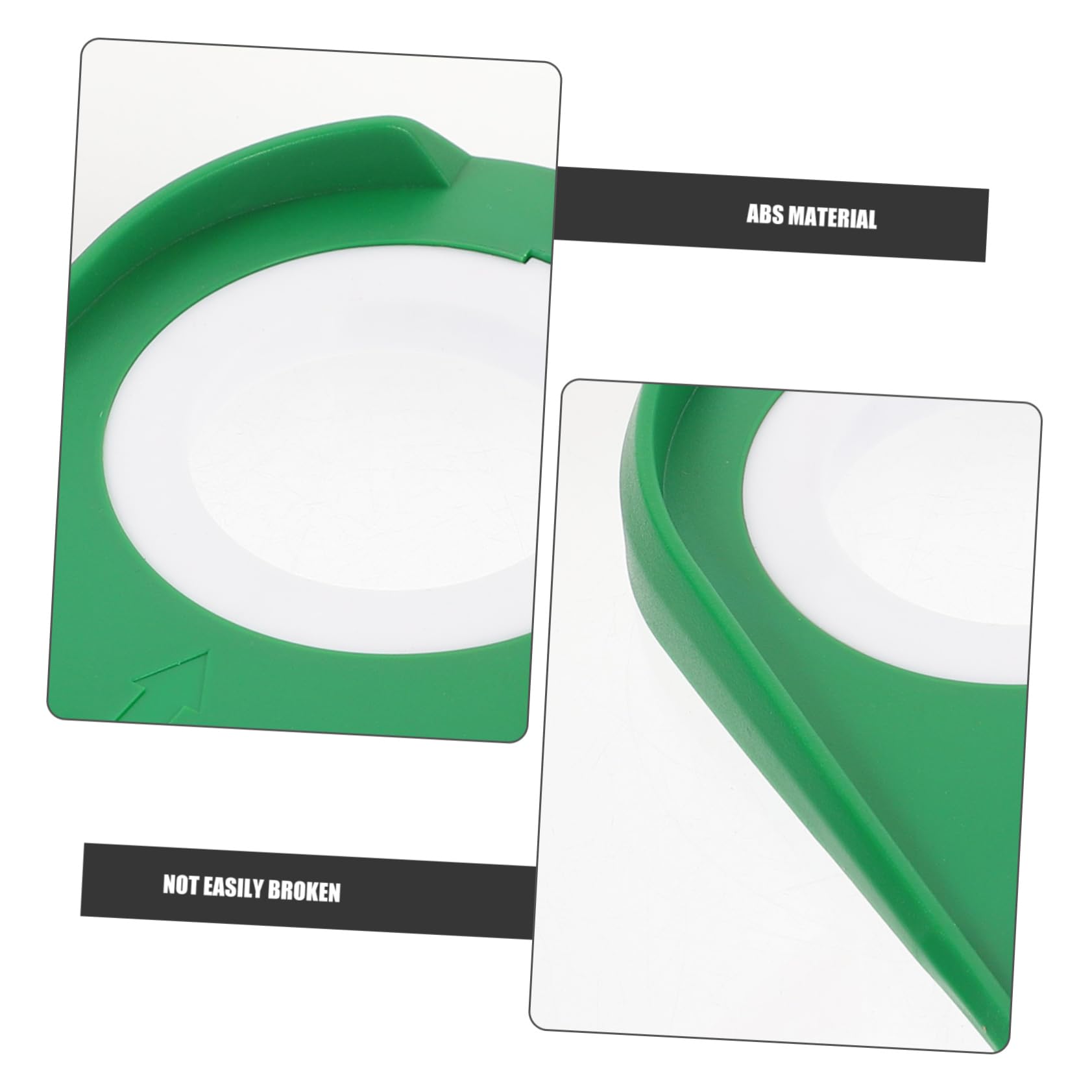Hohopeti 9 Piezas Práctica Putting Golf Interior Exterior Discos Plásticos con Bandera Desmontable Entrenamiento Precisión Palos Golf Hombre