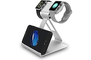Versatile Watch and Airpods Charging Partner: Atophk Charging Stand for Apple Watch Series
