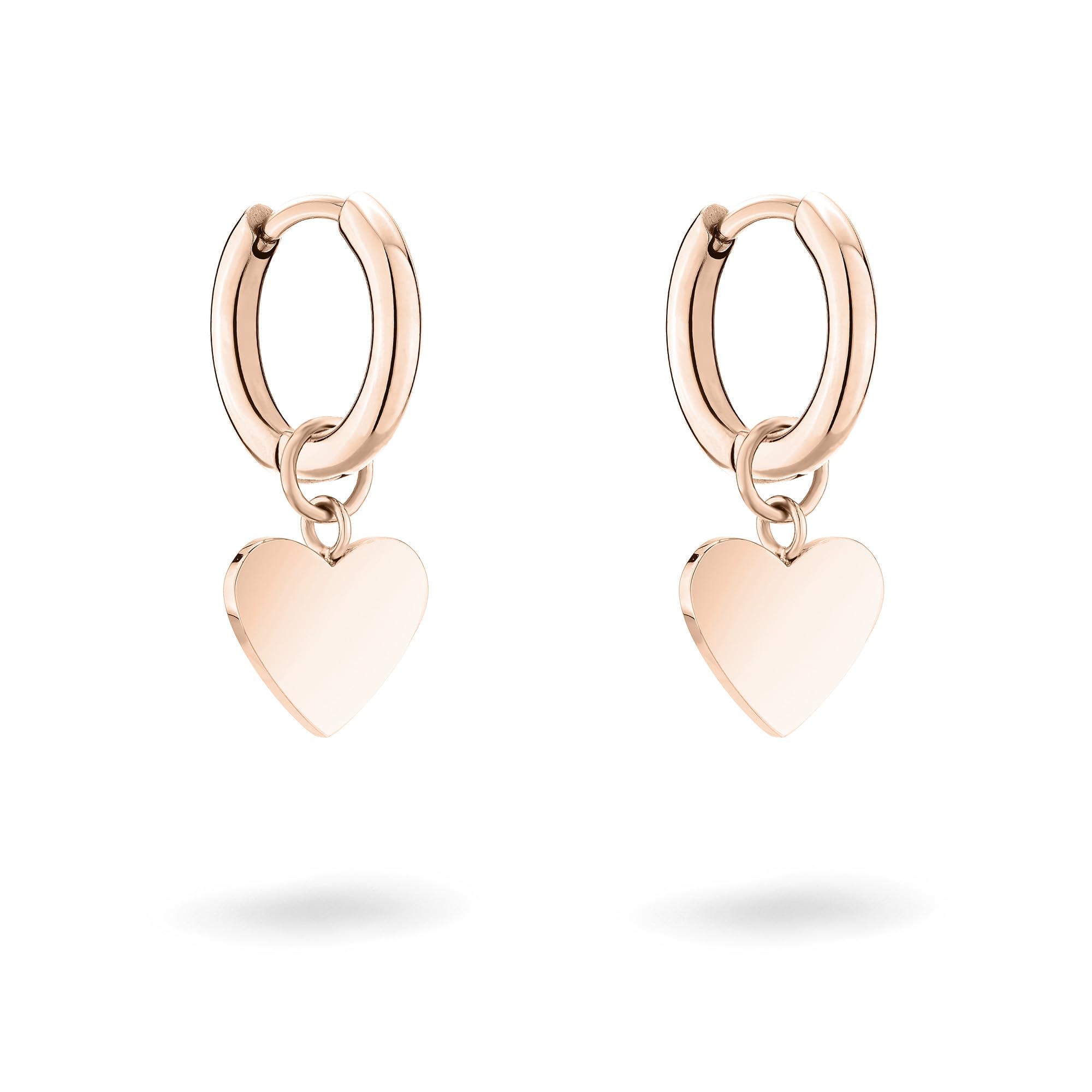 LIEBESKIND BERLIN Herz-Schmuck für Damen – Edelstahl Kette, Armband und Ohrringe mit liebevollem Herzanhänger – In verschiedenen Farben und Ausführungen – Romantische Geschenkidee