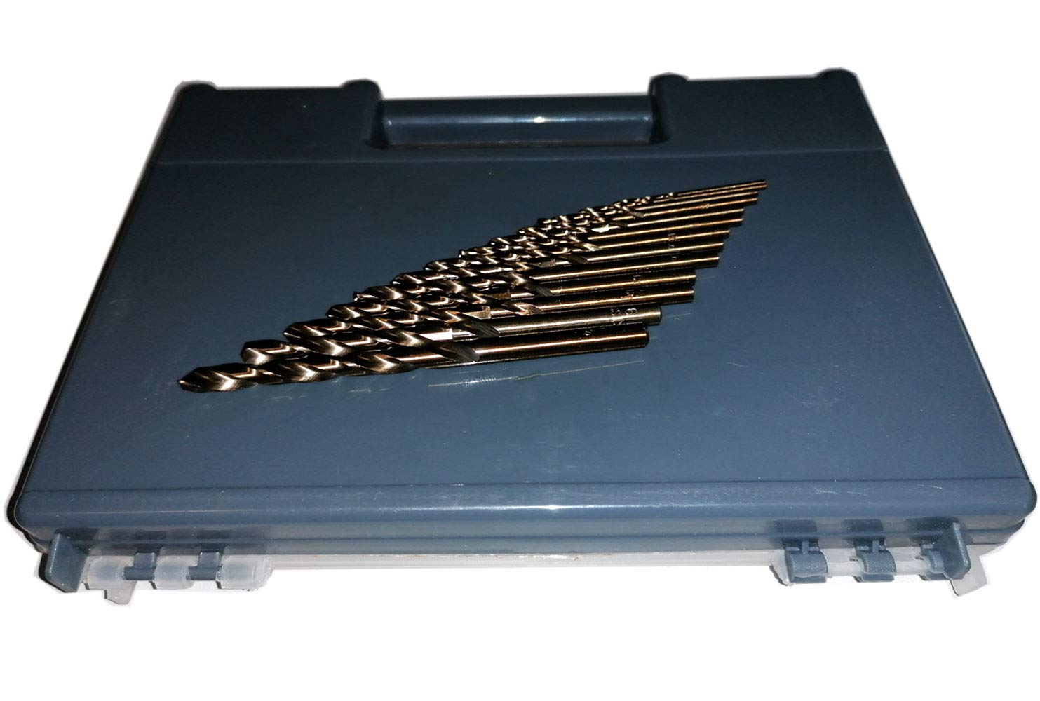 HSS CO 5 HSS-E DIN338 - Juego de brocas industriales para metal (1,0-20,0 mm, 130 piezas 1,0-6,0 con 3,3 4,2 mm cada 10 unidades)