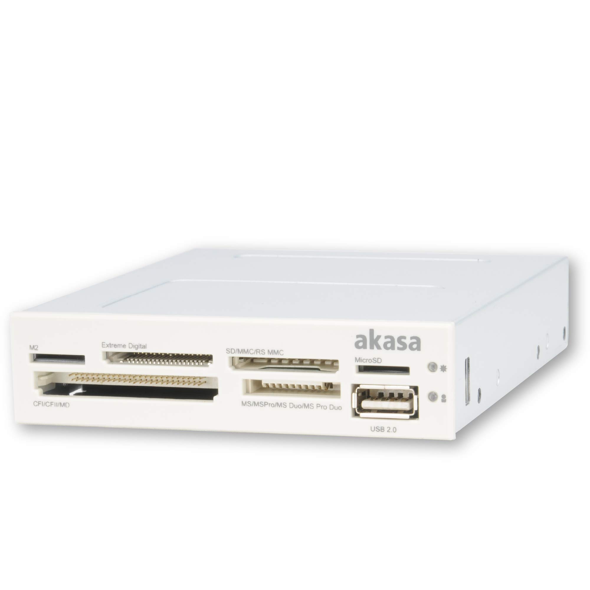 Akasa 2.0 3.5 Front Panel All-in-One Card Reader