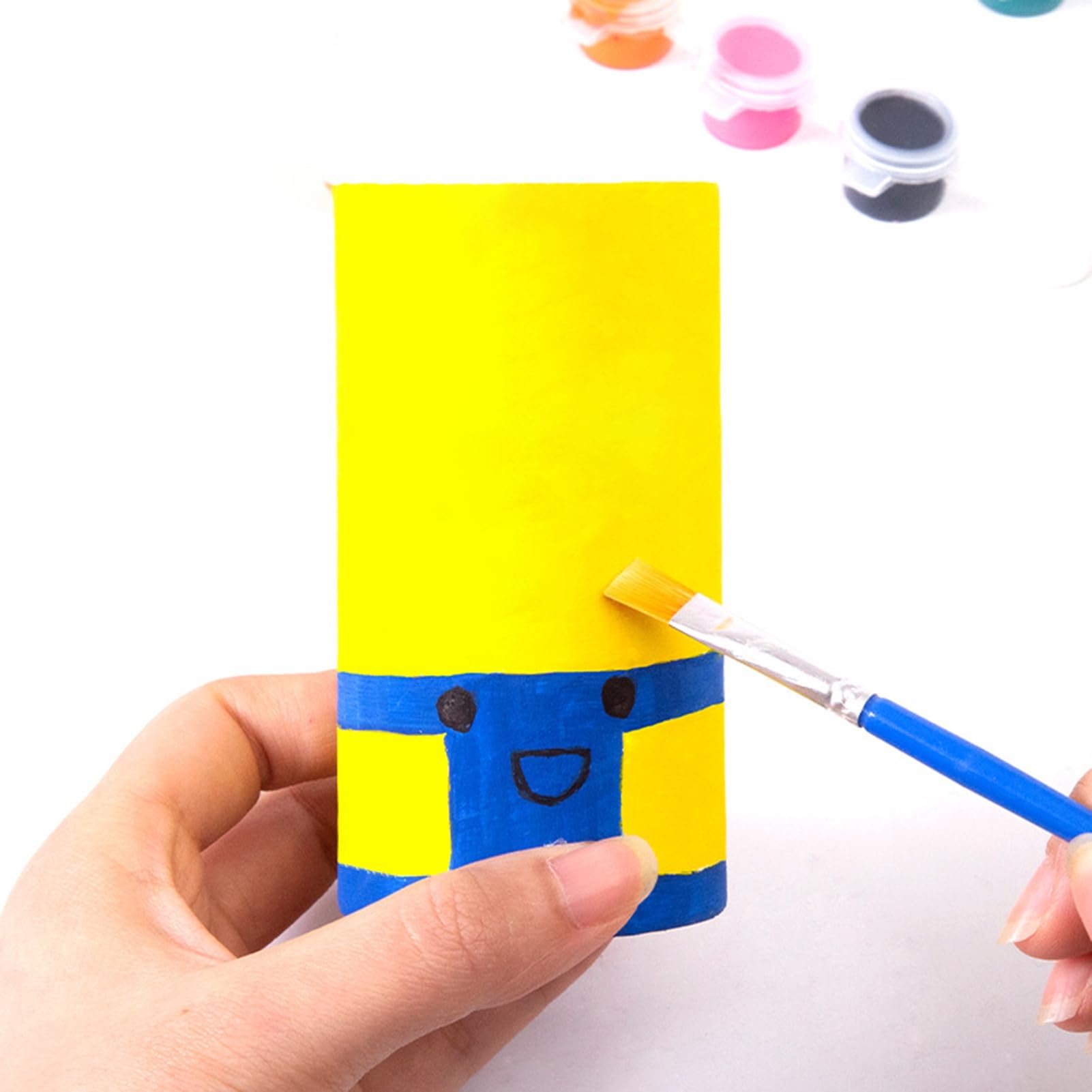 Toilettenpapierrollen, 20 Stück, Tube für Heimwerker, Handwerk, Kunstprojekte, stabile langlebige Pappröhren, handgefertigtes Zubehör, kreativ, dekorativ, braun, 15 cm