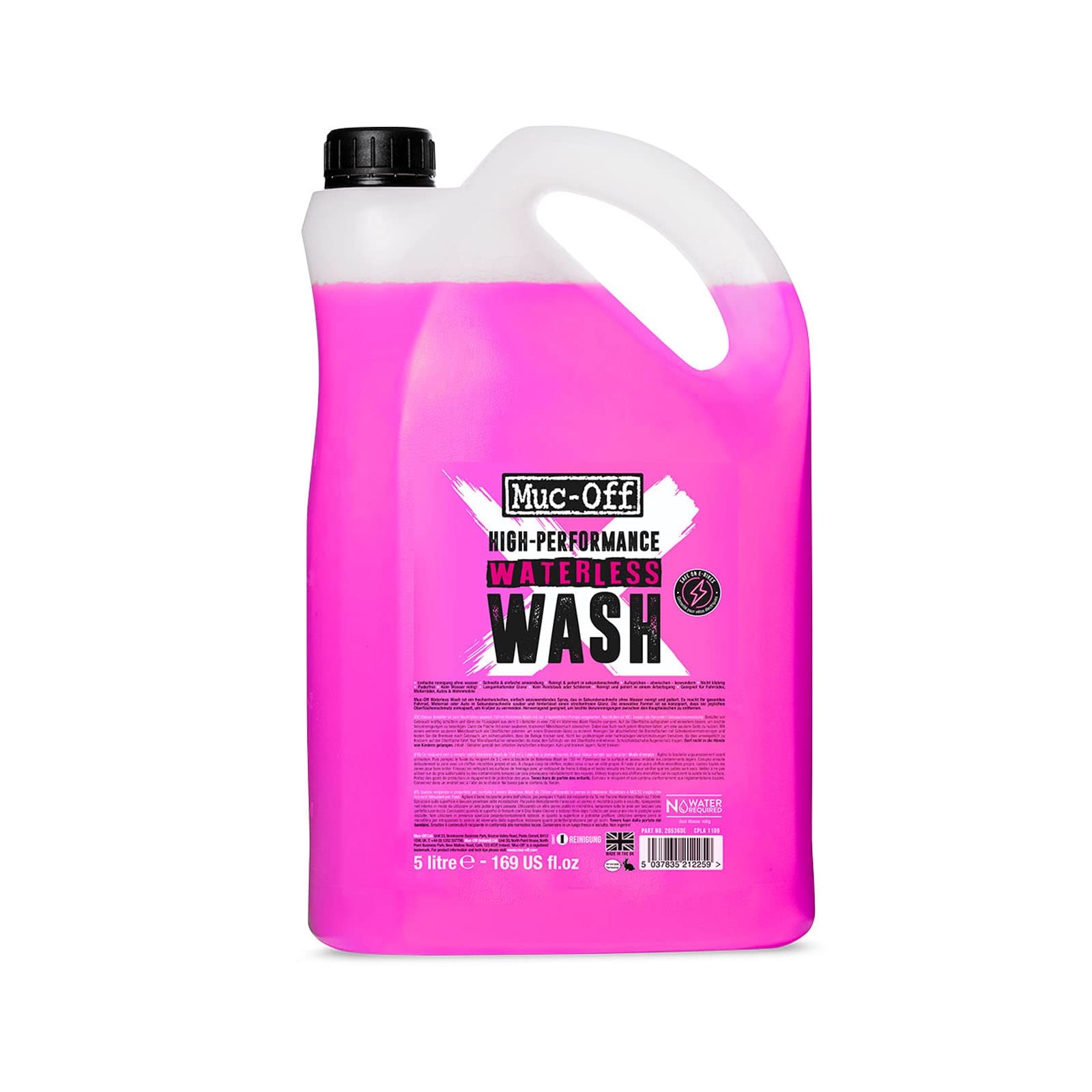 Muc-Off Fahrradreiniger High Performance Waterless Wash, 5 Liter, MU-CLE-2536