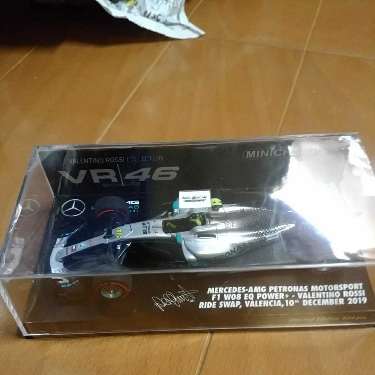 Amazon | 1/43 MERCEDES AMG W08 ROSSI バレンティーノ ロッシ 