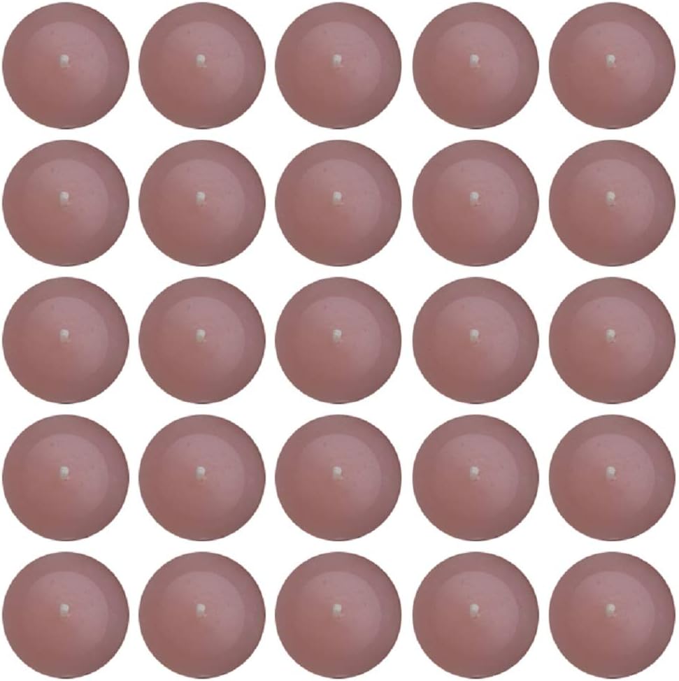 25 x SCENTED TEA LIGHTS CANDLES TEALIGHTS 8HR 8HOUR BURNING TIME (Rose)