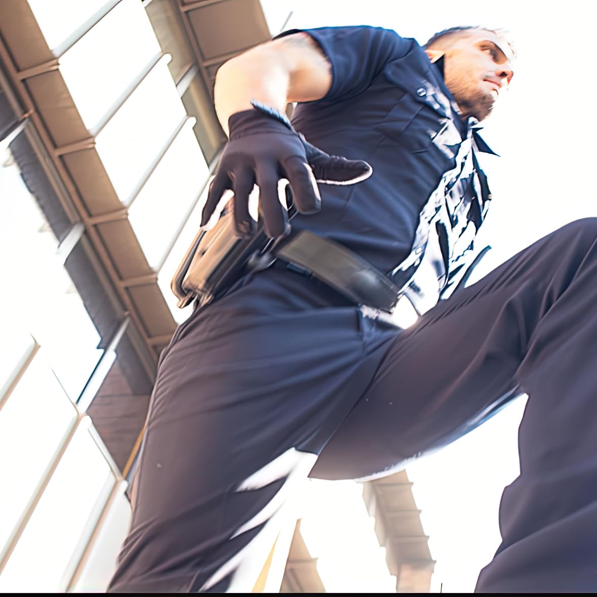 HWI Gear ND - Guante de neopreno Patrol Duty, diseño de corte de contorno, tacto extremo, cómodo, duradero para operaciones tácticas