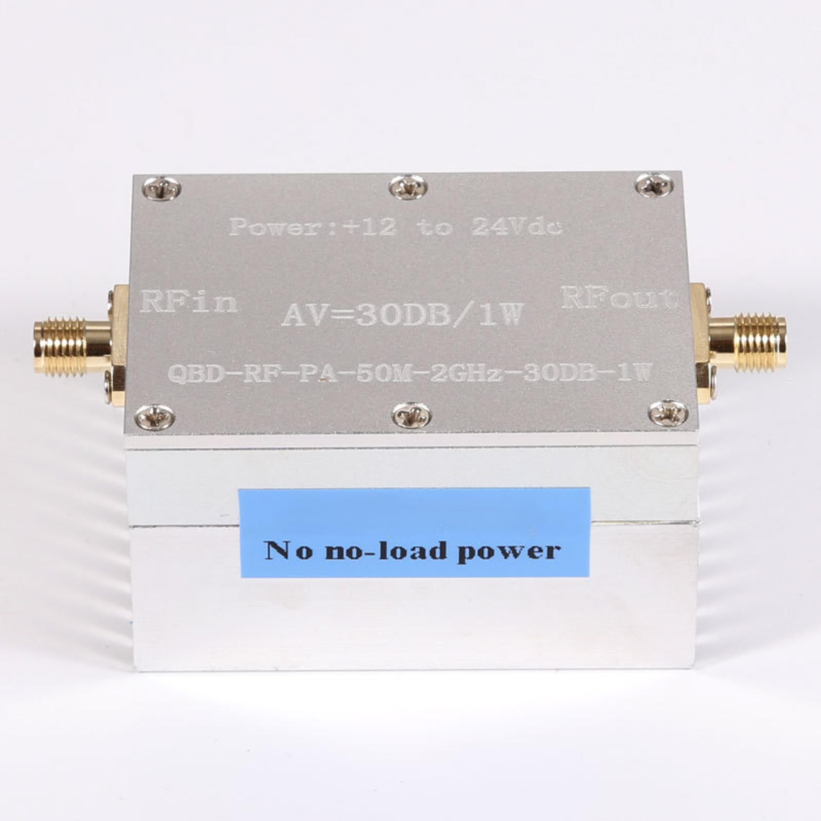 Amplificador RF lineal de banda ancha sintetizado de potencia 50M-2GHZ 1W Amplificador de señal pequeña PA de banda ancha