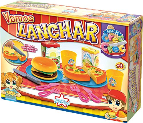 Crec-Crec Vamos Lanchar Big Star Laranja