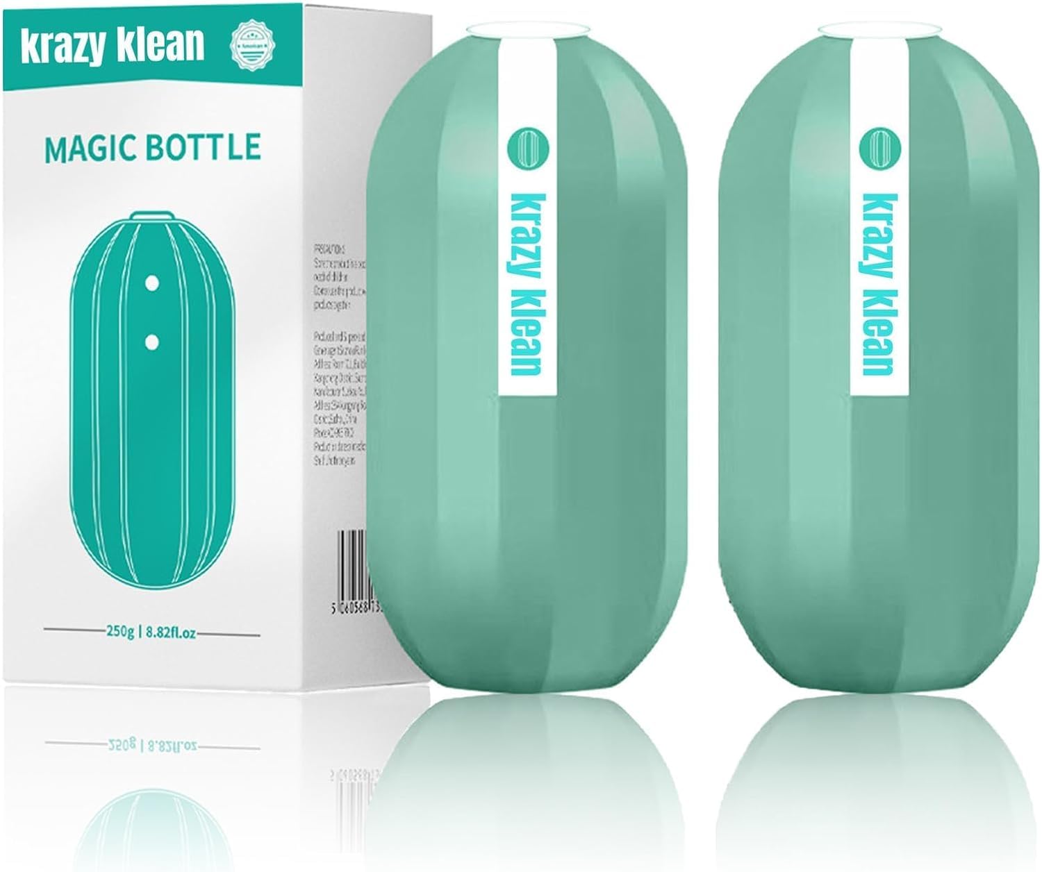 Krazy Klean Automatic Toilet Bowl Cleaner Cleans, Refreshes Toilets with A Light Fresh Scent.(2 Pcs)